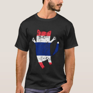 Happy Cat Thailand Flag T-Shirt