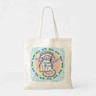 Happy Cat Tote Bag