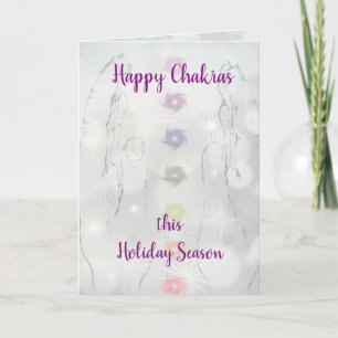 Happy Chakras Holiday Season Card