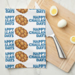 Happy Challah Days Chanukah Hanukkah Bread Loaf Kitchen Towel<br><div class="desc">Towel features an original marker illustration of a loaf of challah bread,  with HAPPY CHALLAH DAYS in a fun font. Great for Hanukkah!

Don't see what you're looking for? Need help with customization? Contact Rebecca to have something designed just for you.</div>
