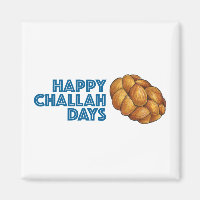 Happy Challah Days Chanukah Hanukkah Bread Loaf