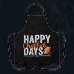 Happy Challah Days Funny Hanukkah Holiday Gift Apron<br><div class="desc">chanukah, menorah, hanukkah, dreidel, jewish, judaism, holiday, religion, christmas, </div>