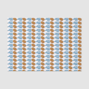 Happy Challah Days Hanukkah Chanukah Holiday Bread Tissue Paper