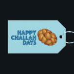 Happy Challah Days Hanukkah Chanukah Holiday Gift Tags<br><div class="desc">Gift tag features an original marker illustration of a loaf of challah bread, with HAPPY CHALLAH DAYS in a fun font. Great for Hanukkah gift-giving! This illustration is also available on other products. Don't see what you're looking for? Need help with customization? Contact Rebecca to have something designed just for...</div>
