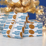 Happy Challah Days Hanukkah Chanukah Holiday Wrapping Paper<br><div class="desc">Features an original marker illustration of a loaf of braided challah bread, with HAPPY CHALLAH DAYS in a fun font. Great for Hanukkah gift-giving! Matching gift bags, tissue, ribbon, and gift tags available. This illustration is also available on other products. Don't see what you're looking for? Need help with customization?...</div>