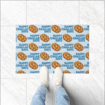 Happy Challah Days Hanukkah Chanukah Jewish Bread Doormat<br><div class="desc">Welcome mat features an original marker illustration of a loaf of challah bread,  with HAPPY CHALLAH DAYS in a fun font. Perfect for Hanukkah holiday celebrations! 

Don't see what you're looking for? Need help with customization? Click "contact this designer" to have something created just for you!</div>