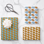 Happy Challah Days Holidays Hanukkah Chanukah Wrapping Paper Sheet<br><div class="desc">Wrapping paper sheets feature an original marker illustration of a loaf of challah bread. Ideal for celebrating Hanukkah.

Lots of additional wrapping paper designs are also available from this shop. Don't see what you're looking for? Need help with customization? Contact Rebecca to have something designed just for you.</div>