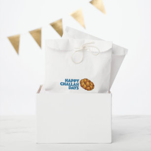 Happy Challah Days Jewish Holiday Hanukkah Bread Favour Bag