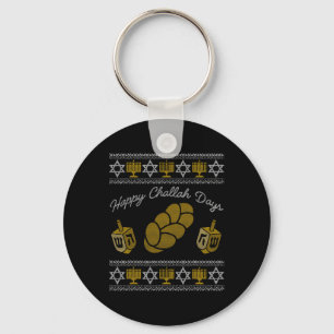 Happy Challah Days Keychain