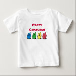 Happy Chanukah T-shirt<br><div class="desc">Happy Chanukah T-shirt with dreidelshanukah hannukkah Chanukdah</div>