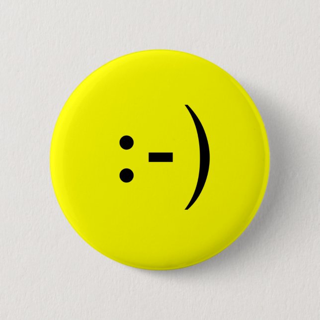 Happy Chatters 2 Inch Round Button (Front)