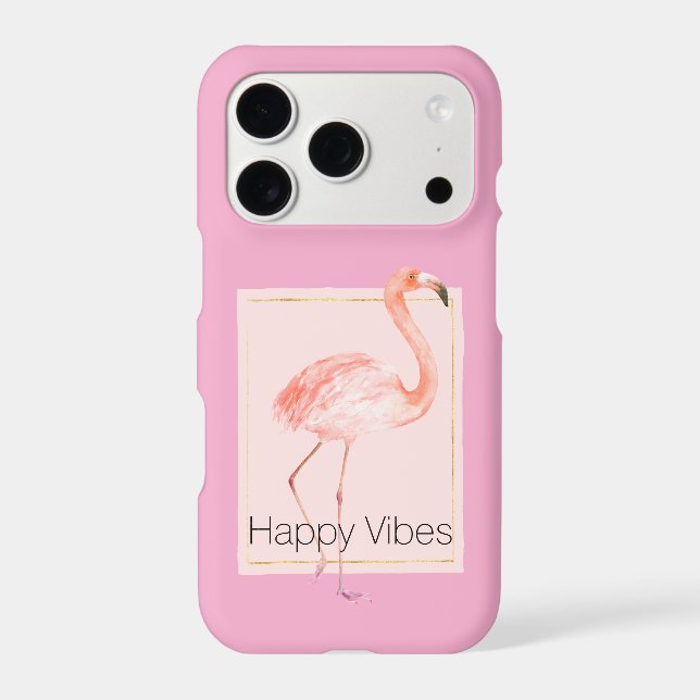 Happy Chic Pink Flamingo (Verso)