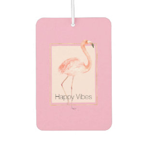 Happy Chic Pink Flamingo Air Freshener