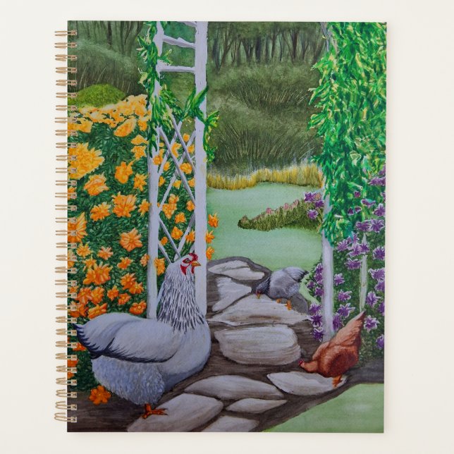 Happy Chicken Park Planner (Front)