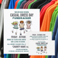 Happy Children, Casual Dress Day Fundraiser Advert