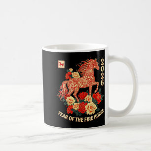 Happy Chinese Lunar New Year Of The Horse 2026 Kid Coffee Mug