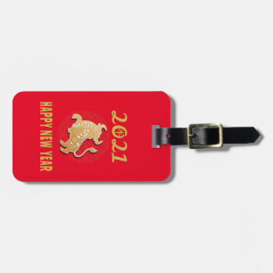 Happy Chinese New Year 2021 Luggage Tag
