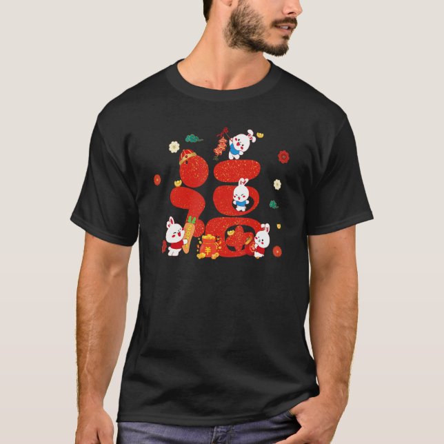 Happy Chinese New Year 2023 Year Of The Rabbit Zod T-Shirt (Front)