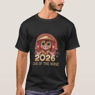 Happy Chinese New Year 2026 Year of the Horse 2026 T-Shirt