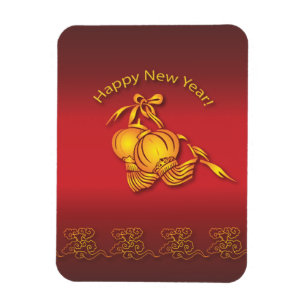 Happy Chinese New Year! Magnet