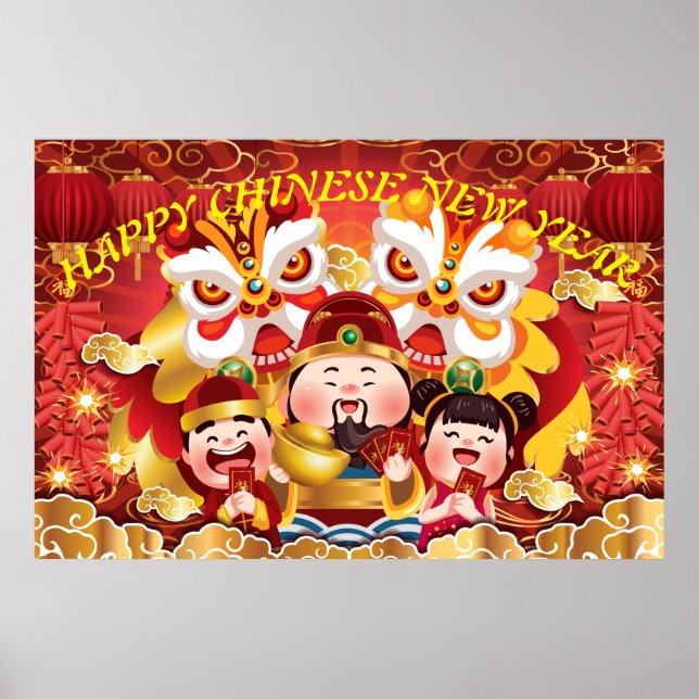 HAPPY CHINESE NEW YEAR  POSTER (Front)