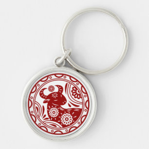 Happy Chinese New Year  The Ox CNY 2021 2009 1997 Keychain