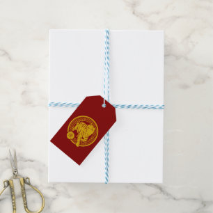 Happy Chinese New Year The Water Tiger CNY 2022 Gift Tags