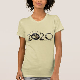 Happy Chinese Rat New Year 2020 Women T-shirt 1