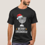 Happy Chrismukkah Funny Hanukkah and Christmas Gif T-Shirt<br><div class="desc">Happy Chrismukkah Funny Hanukkah and Christmas Gift</div>