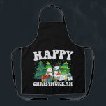 Happy Chrismukkah Funny Hanukkah Christmas Gift Apron<br><div class="desc">Funny, christmas, xmas, hanukkah, gift, birthday, jewish, jesus, santa, </div>