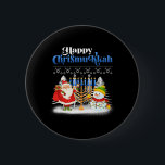 Happy Chrismukkah Funny Hanukkah Christmas Jewis 2 Inch Round Button<br><div class="desc">Santa Christmas Boys Kids Youth Men. Funny Humour graphic tee costume for those who believe in Santa Claus,  love Deer,  Reindeer,  Elf,  Elves,  singing songs,  party decorations,  tree,  hat,  socks This Christmas tee with Graphic is great Christmas gift</div>