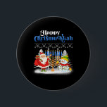 Happy Chrismukkah Funny Hanukkah Christmas Jewis 2 Inch Round Button<br><div class="desc">Santa Christmas Boys Kids Youth Men. Funny Humour graphic tee costume for those who believe in Santa Claus,  love Deer,  Reindeer,  Elf,  Elves,  singing songs,  party decorations,  tree,  hat,  socks This Christmas tee with Graphic is great Christmas gift</div>