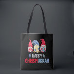 Happy Chrismukkah Gnomes Hanukkah Merry Christmas  Tote Bag<br><div class="desc">Happy Chrismukkah Gnomes Hanukkah Merry Christmas Pyjamas</div>