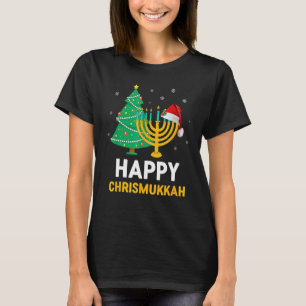 Happy Chrismukkah Hanukkah And Christmas T-Shirt