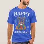 Happy Chrismukkah  Hanukkah  T-Shirt<br><div class="desc">Happy Chrismukkah  Hanukkah  .</div>