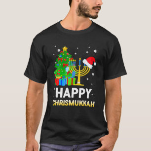 Happy Chrismukkah Jewish Christmas Hanukkah T-Shirt