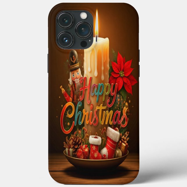 Happy Christamas Case-Mate iPhone Case (Back)