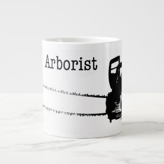 Happy Christmas Arborist Tree Surgeon Chainsaw Large Coffee Mug
