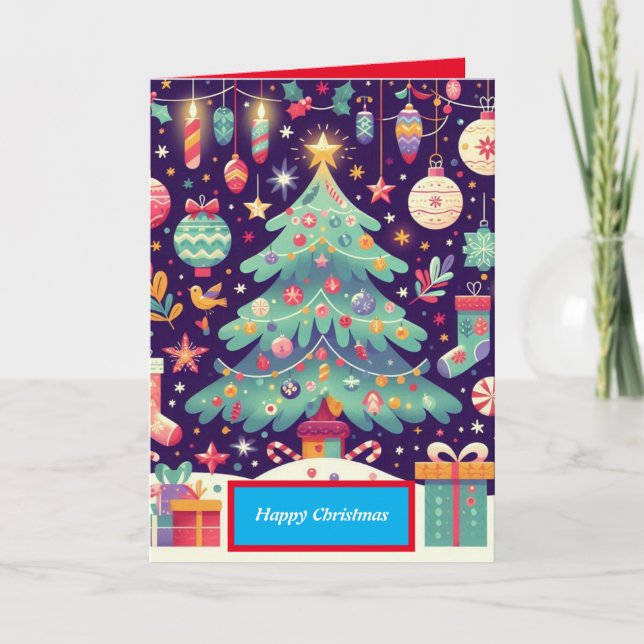 Happy Christmas Card (Front)