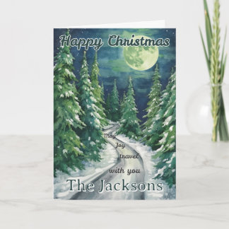 Happy Christmas Card from Our Family