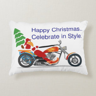 HAPPY CHRISTMAS, CELEBRATE IN STYLE ACCENT PILLOW