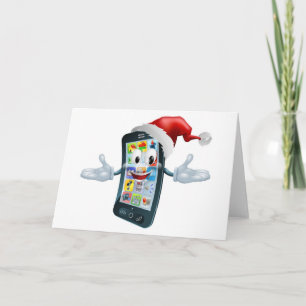 Happy Christmas cell phone Holiday Card