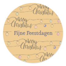 Happy Christmas Day Christmas Sticker