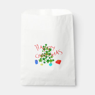 happy christmas favour bag