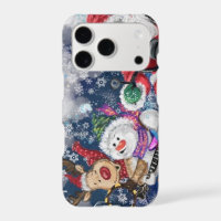 Happy Christmas Friends iPhone Case