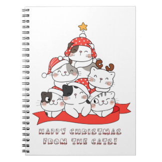 Happy Christmas from the Cats Notebook