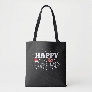 Happy Christmas Gift Xmas Tote Bag