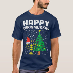 Happy Christmas Hanukkah Jewish Holiday Religious T-Shirt