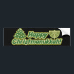 Happy Christmas hanukkah Kwanzaa Bumper Sticker<br><div class="desc">Happy Christmas hanukkah Kwanzaa</div>