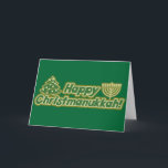 Happy Christmas hanukkah Kwanzaa Holiday Card<br><div class="desc">Happy Christmas hanukkah Kwanzaa</div>